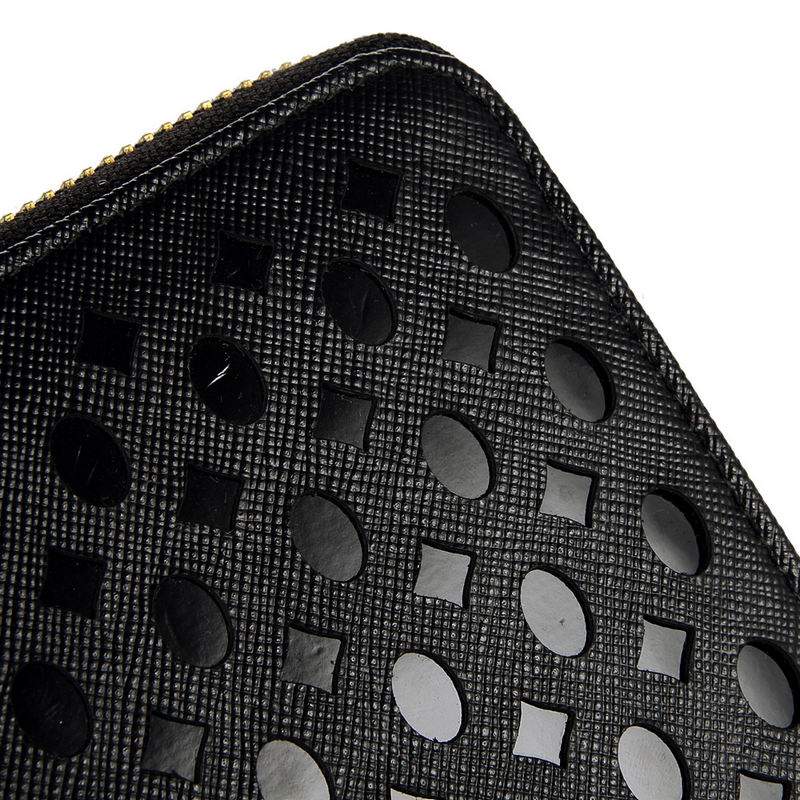 Knockoff Prada Real Leather Wallet 1140 black